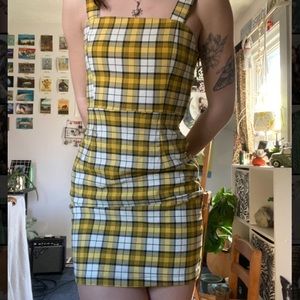 Plaid Mini dress